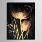 E-HOME Stretched Canvas Art Transparent Flower Series Decoration Painting MINI SIZE One Pcs