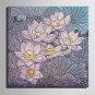 E-HOME Stretched Canvas Art Sanctity Of The Lotus Decoration Painting One Pcs