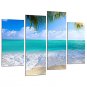 Landscape Floral/Botanical Modern Realism,Four Panels Canvas Any Shape Print Wall Decor For Home D