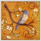 Oil Paintings Modern Flower And Bird Style Canvas Material With Wooden Stretcher Ready To Hang SIZ