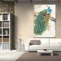 Animal Style Canvas Material Oil Paintings with Stretched Frame Ready To Hang Size 60*90 CM