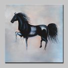 100% Hand-Painted Horse Animal Oil Painting On Canvas Modern Abstract Wall Art Picture For Home De