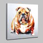 Lager Hand Painted Animal Friends Dog Oil Painting On Canvas Wall Art Picture Home Decor Whit Fram