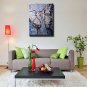 Oil Painting Decoration Abstract Butterfly Hand Painted Canvas with Stretched Framed