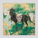 Oil Paintings Modern Flower And Horse Style Canvas Material With Wooden Stretcher Ready To Hang Si