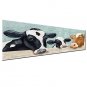 Hand-Painted Abstract / Animal 100% Hang-Painted Oil Painting,Modern / Classic One Panel Canvas Oi
