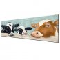 Hand-Painted Abstract / Animal 100% Hang-Painted Oil Painting,Modern / Classic One Panel Canvas Oi