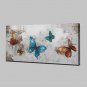 Hand Painted Animal Butterfly Oil Painting On Canvas Modern Abstract Wall Art Pictures For Wall De
