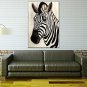 Oil Paintings Zebra Style Canvas Material With Wooden Stretcher Ready To Hang Size60*90CM and 50*7