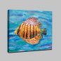 Lager Handpainted Modern Glofish Oil Painting On Canvas Wall Art For Living Room Home Decor Wall P