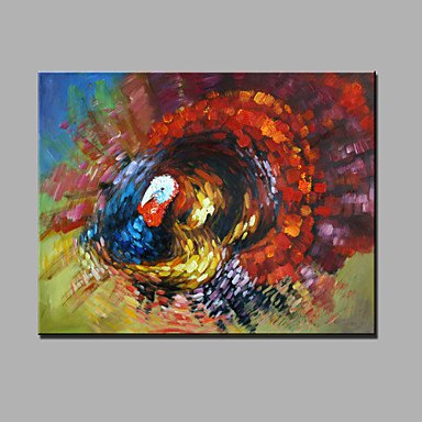 Single Modern Abstract Pure Hand Draw Ready To Hang Decorative The Turkey Oil Painting
