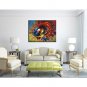 Single Modern Abstract Pure Hand Draw Ready To Hang Decorative The Turkey Oil Painting