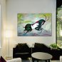 OilPaintingAnimalStyleCanvasMaterialwithStretchedFrameReadyToHangSIZE60*90CM.
