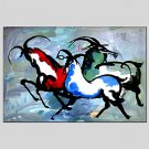 OilPaintingAnimalStyleCanvasMaterialwithStretchedFrameReadyToHangSIZE60*90CM.