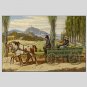 Oil Paintings Modern Landscape Canvas Material with Stretched Frame Ready To Hang SIZE60*90CM.