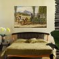 Oil Paintings Modern Landscape Canvas Material with Stretched Frame Ready To Hang SIZE60*90CM.