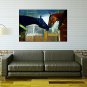 Oil Painting Horse Style  Canvas Material with Stretched Frame Ready To Hang SIZE60*90CM.