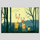 Oil Paintings Sika Oil Painting Style Canvas Material With Wooden Stretcher Ready To Hang Size60*9