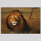 OilPaintingLionStyleCanvasMaterialwithStretchedFrameReadyToHangSIZE60*90CM.