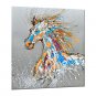 Nice Animal Paintings Horse Running Nice Home Deco Artwork on Canvas with Stretcher