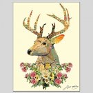 Oil Paintings Animal Style Canvas Material With Wooden Stretcher Ready To Hang Size60*90CM and 50*