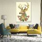Oil Paintings Animal Style Canvas Material With Wooden Stretcher Ready To Hang Size60*90CM and 50*