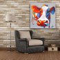Hand-Painted Abstract / AnimalClassic One Panel Canvas Oil Painting For Home Decoration