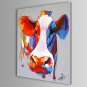Hand-Painted Abstract / AnimalClassic One Panel Canvas Oil Painting For Home Decoration