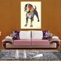 Oil Paintings Animal Style Canvas Material With Wooden Stretcher Ready To Hang Size60*90CM .