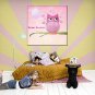 Oil Paintings Owl Style Canvas Material With Wooden Stretcher Ready To Hang Size60*60CM and 70*70C