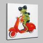 Lager Hand Painted Frogs Animal Oil Painting On Canvas Modern Abstract Wall Art For Home Decor Whi