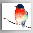 Oil Painting  Impression Bird Hand Painted Canvas with Stretched Framed Ready to Hang