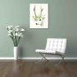 Snow White Deer 100% Hand Painted Contemporary Oil Paintings Modern Artwork Wall Art for Room Deco