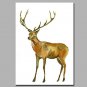 High Spirited Elk 100% Hand Painted Contemporary Oil Paintings Modern Artwork Wall Art for Room De