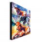Oil Painting Three Cows  Hand Painted Canvas with Stretched Framed Ready to Hang