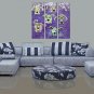 IARTS Oil Painting Multi-Dog Tritych Wall Art Acrylic Canvas Wall Art For Home Decoration