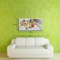 Hand-Painted Animal Horizontal,Abstract Modern One Panel Canvas Oil Painting For Home Decoration