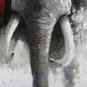 Hand Painted Oil Painting Animal African Elephan with Stretched Frame