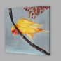 IARTS Hand Painted Modern Abstract Golden Bird on the Branch Oil Painting On Canvas with Stretched