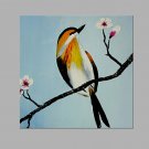 IARTS Oil PaintingLark Bird with Magnolia Flower Wall Art Acrylic Canvas Wall Art For Home Decorat
