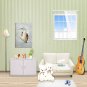IARTS Hand Painted Modern Abstract Bird Walking in the Snow Field Oil Painting On Canvas with Stre