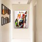 Oil Painting Cow Head Hand Painted Canvas with Stretched Framed Ready to Hang