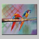 Large Hand-Painted Abstract Fantasy Modern Oil Painting On Canvas One Panel With Frame Ready To Ha