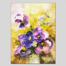 Oil Paintings  Abstract Style Canvas Material With Wooden Stretcher Ready To Hang Size60*90CM and