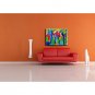 Oil Painting Modern Abstract Pure Hand Draw Ready To Hang Decorative The Parrot Oil Painting