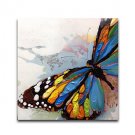 IARTSBeautiful Colorfl Knife Butterfly Animal Oil Painting Stretched Designs Whosale Price in the