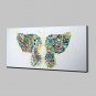 Hand Painted Butterfly Animal Oil Painting On Canvas Modern Abstract Wall Art Pictures For Wall De