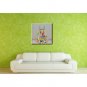 Single Modern Abstract Pure Hand Draw Ready To Hang Decorative The Rabbit Oil Painting