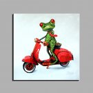 Oil Painting Modern Abstract Pure Hand Draw Ready To Hang Decorative  Oil Painting Cycling Of The