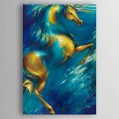 Hand-Painted  Abstract Horse Oil Painting With Stretcher For Home Decoration Ready to Hang